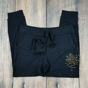 *NWT* TRUE RELIGION embellished banded skinny pant